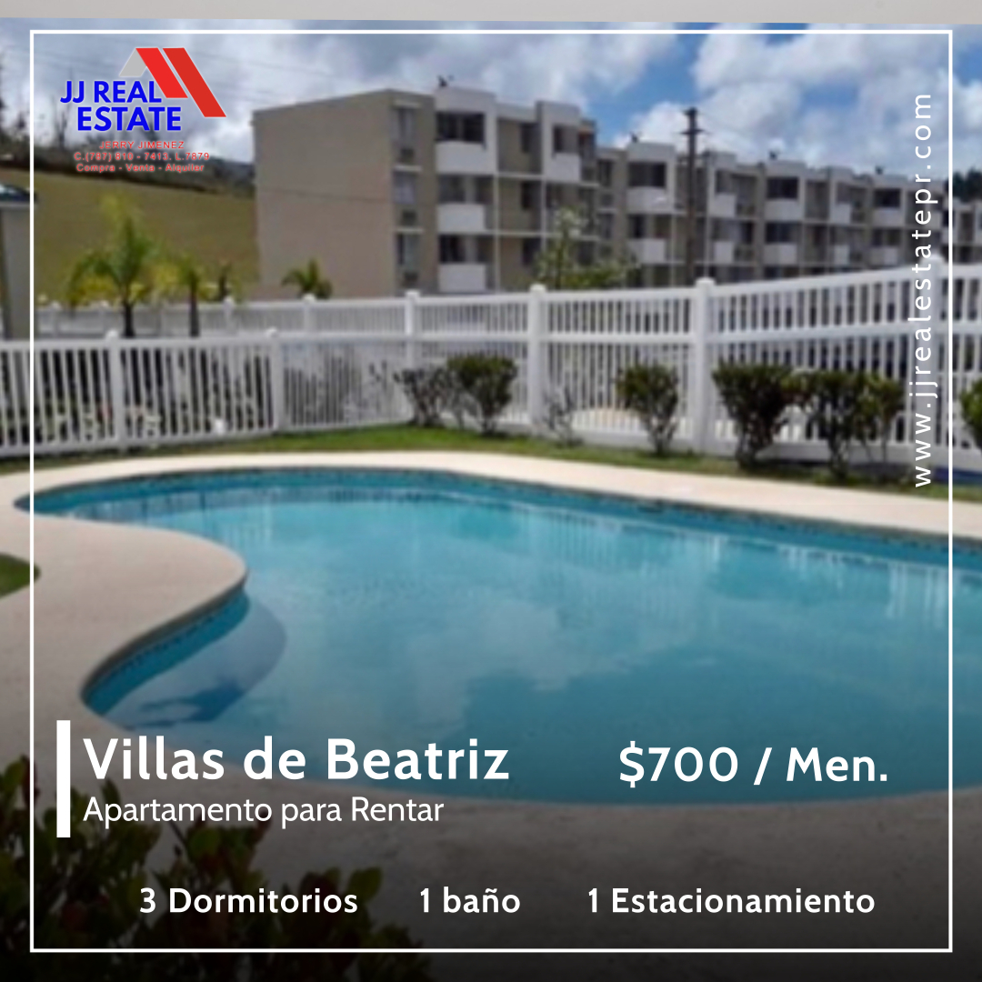 APARTAMENTO – VILLAS DE BEATRIZ – # 702 (RENTADO)